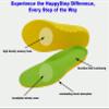 1 Pair Wide Fit Insoles Plantar Fasciitis Orthotics PU Memory Foam Comfort Shoe Inserts for Men and Women, Cushioned Arch Support, Shock Absorption and Foot Pain Relief (US Men Size 13-15) view 3