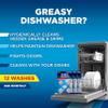 Finish Dishwasher Cleaner Tablets, Deep Cleans Hidden Grease & Grime, Fights Odors, No Extra Wash Cycle, Helps Maintain Dishwasher, 12 Month Supply, 12 Count view 2