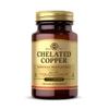 Solgar Chelated Copper, 100 Tablets - Essential for Collagen Formation - Highly Bioavailable Form - Supports Connective Tissue - Non-GMO, Vegan, Gluten Free, Dairy Free, Kosher - 100 Servings view 1