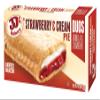 JJ's Bakery Duos Strawberry & Cream Snack Pies, Individual Dessert, Fresh-Baked, Perfect for Snacks, Nut-Free, Kosher Parve, 4 Oz Each (Pack of 6) view 1