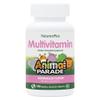 NaturesPlus Animal Parade Children's Chewable Multivitamin, Watermelon - 180 Animal-Shaped Tablets - Promotes Health & Well-Being - Vegan, Gluten Free - 90 Servings view 1