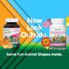 NaturesPlus Animal Parade Children's Chewable Multivitamin, Watermelon - 180 Animal-Shaped Tablets - Promotes Health & Well-Being - Vegan, Gluten Free - 90 Servings view 2