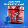 BPI Sports 1.M.R Vortex Pre Workout Powder  High Stim Preworkout for Men & Women with Glycerol, Caffeine, Niacin, and Herbal Extracts  Energy, Focus & Endurance  Blue Raz Flavor  50 Servings view 2