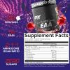 EFX Sports Training Ground EAA | Essential Amino Acids Supplement | Energy & Protein Synthesis | Pre, Intra, or Post Workout | 30 Servings (Cherry Bomb) view 3