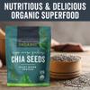 Viva Naturals Organic Chia Seeds, 1 lb, 16 Oz  Plant-Based Omega-3 and Vegan Protein, Gluten Free & Non-GMO, Perfect for Smoothies, Salads & Chia Pudding view 4