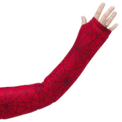 CastCoverz! Designer Arm Cast Cover - Wicked Webs - Large Long: 23" Length X 16" Circumference - Removable and Washable - Made in USA