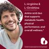 BESTVITE L-Arginine L-Ornithine 500-250 (240 Vegetarian Capsules) (120 x 2) - No Stearates - No Fillers - Vegan - Non GMO - Gluten Free - No Calcium Silicate view 4