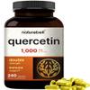 NatureBell Quercetin 1,000mg - 240 Capsules - Ultra Strength Supplement for Healthy Immune Support* - Quercetin Dihydrate from Sophora Japonica - Bioavailable Form view 1