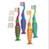 Secret for Longevity 4 Pack BPA Free Extra Soft Kids Childrens Toddler Child Toothbrush Set Easy Grip (3-8 Year Old) view 1