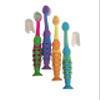 Secret for Longevity 4 Pack BPA Free Extra Soft Kids Childrens Toddler Child Toothbrush Set Easy Grip (3-8 Year Old) view 4