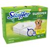 Swiffer Sweeper Dry Sweeping Cloths Traps Pet Hair, 16 Unscented Refills view 3