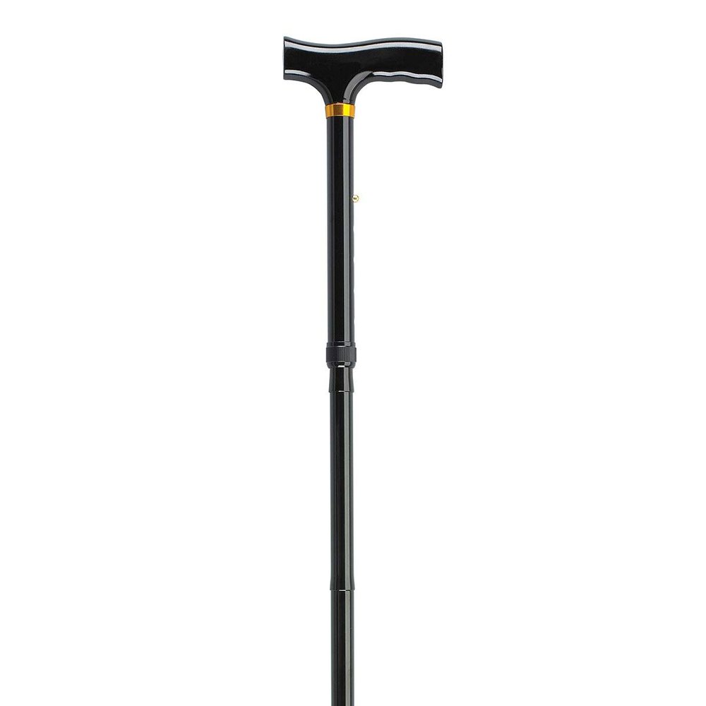 DSS Adjustable Aluminum Canes (Folding Cane 33-37quot; Black)