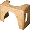 Squatty Potty The Original Toilet Stool - Bamboo Flip, 7" and 9" Adjustable Heights, Brown - Improve Bathroom Posture and Comfort view 1