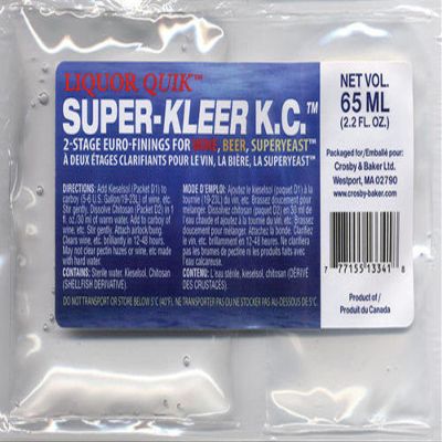 1 X Super-Kleer KC Finings by Liquor Quik