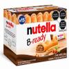 Ferrero: "Nutella B-ready " a crisp wafer of bread in the form of mini baguette stuffed with a creamy Nutella 15 pieces 10.13 oz (286g) [ Italian Import ] view 1