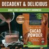 Organic Cacao Powder, Unsweetened, 1 lb (454 g)  Rich Dark Chocolate Flavor, Perfect for Baking, Smoothies & Hot Chocolate  Vegan, Keto, Paleo, Non-GMO & Gluten-Free Cocoa Powder view 4