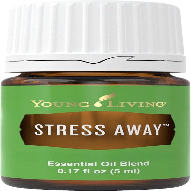 Young Living Stress Away Essential Oil Blend 100% Pure, Vanilla-Lime Aroma, Diffuser & Topical Use, 5ml