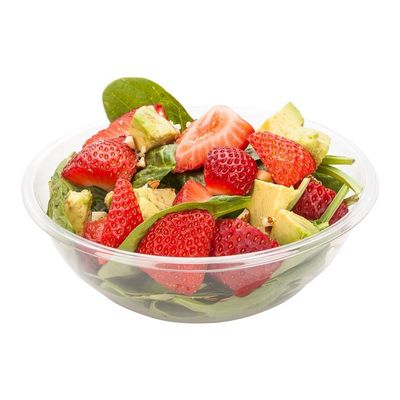 18 Ounce Plastic Salad Bowls, 200 Recyclable Clear Plastic Bowls - Disposable, Large, Clear Plastic To Go Bowls, Lids Sold Separately, For Pastas, Salads, And More - Restaurantware