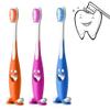 12 Smiley Happy Toothbrush Suction Cup Stand Soft Bristles Kid Toddler Oral Care view 2