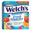 Welch's Fruit Snacks, Mixed Fruit, Gluten Free, Bulk Pack, 0.9 oz Individual Single Serve Bags (Pack of 40) view 1