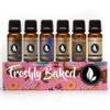 Eternal Essence Oils Freshly Baked Set of 6 Premium Fragrance Oils - Includes Blueberry Pancakes, Caramel Nut Muffin, Butterscotch Cookie Dough, Cinnabon, Chocolate Fondue, and Creamy Nutmeg - 10ML view 1