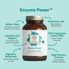 PURE SYNERGY Enzyme Power | Digestive Enzyme Supplement | Digestive Health Enzymes with Nattokinase, Bromelain, and Serrapeptase | for Digestive and Gut Health (90 Capsules) view 3