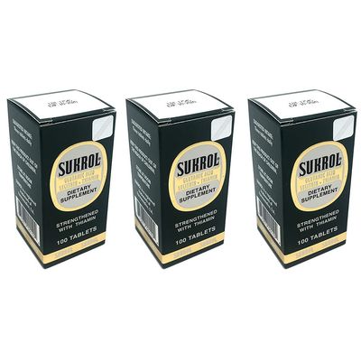 Sukrol Dietary Supplement 100 Tablets