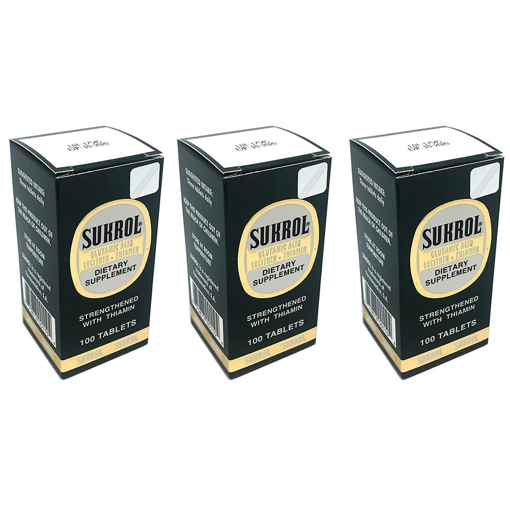 Sukrol Dietary Supplement 100 Tablets