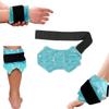 Ankle/Sport Foot Ice Therapy Wrap,Hot Cold Ice Gel Pack with Adjustable Brace for Sprained Ankles, Plantar Fasciitis, Achilles,tendonitis, and Swelling Feet,Microwaveable, Freezable and Reusable view 1