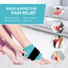 Ankle/Sport Foot Ice Therapy Wrap,Hot Cold Ice Gel Pack with Adjustable Brace for Sprained Ankles, Plantar Fasciitis, Achilles,tendonitis, and Swelling Feet,Microwaveable, Freezable and Reusable view 3