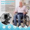 Wheelchair Seat Belt Cushion Harness Straps Medical Patients Positioning Restraint Soft Padded Safety Easy Release Adjustable Front Latch Buckle (Front Open) view 3