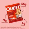 Quest Nutrition Peanut Butter Chocolate Chip High Protein Cookie, Keto Friendly, Low Carb, 24.5 Oz, 12 count (Pack of 1) view 4
