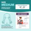 BraceAbility Clavicle Support Brace - Figure 8 Upper Back Brace Posture Corrector for Women and Men, Shoulder Straightener, Kyphosis Relief, Sling for Injuries and Fractures (Medium) view 2