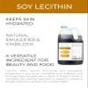 velona Liquid Soy Lecithin 7 lb | Food Grade | Unbleached| Emulsifier, Stabilizer, Softener, Smoother, Wetting Agent | Use Today - Enjoy Results view 2