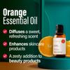 H'ana Orange Essential Oil - 1.02 Fl Oz - for Hair, Skin, Diffuser, Aromatherapy, DIY Candle & Soap Making view 3