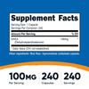 Nutricost DHEA 100mg, 240 Capsules - Gluten Free, Soy Free, Non-GMO, Supplement view 2