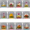 Teabloom Flowering Tea - 12 Unique Varieties of Fresh Blooming Tea Flowers - Hand-Tied Natural Green Tea Leaves & Edible Flowers - 12-Pack Gift Canister - 36 Steeps, Makes 250 Cups view 2