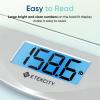 Etekcity Digital Body Weight Bathroom Scale, Large Blue LCD Backlight Display, High Precision Measurements,6mm Tempered Glass, 400 Pounds view 3