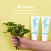hello Antiplaque and Whitening Fluoride Free Toothpaste, Natural Peppermint Flavor, SLS Free, Gluten Free, Peroxide Free, Vegan, 4.7 Ounce (Pack of 4) view 4
