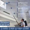 EVERSPROUT 5-to-12 Foot Cobweb Duster and Extension-Pole Combo (20 Foot Reach, Soft Bristles) | Hand Packaged | Lightweight, 3-Stage Aluminum Pole | Indoor & Outdoor Use Brush Attachment view 3