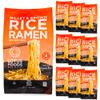 Lotus Foods Bulk Food Organic Millet & Brown Rice Ramen Noodles with Red Miso Soup, Gluten-Free Easy to Cook & Healthy Japanese Noodles with Instant Gourmet Broth, 2.8 Oz (Pack of 10) view 1