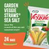 Sensible Portions Garden Veggie Snacks - Veggie Straws, Gluten Free, Snack Size Sea Salt, 1 Oz (Pack of 24) view 4