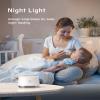 Dreamegg D1 Sound Machine Baby - White Noise Machine for Baby with Night Light, 24 High Fidelity Sounds, Timer & Memory Feature, Noise Machine with Nursery Lamps for Adults, Home, Office (White) view 4