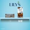 LILY'S Extra Dark Chocolate Style No Sugar Added, Sweets Bars, 2.8 oz (12 Count) view 4