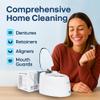 iSonic Ultrasonic Denture/Aligner/Retainer Cleaner for All Dental and Sleep apnea appliances (F3900) view 3