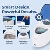 iSonic Ultrasonic Denture/Aligner/Retainer Cleaner for All Dental and Sleep apnea appliances (F3900) view 4