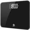 Etekcity Scale for Body Weight, Bathroom Digital Weighing Machine, Extra Wide Platform, High Capacity, Accurate and Safe, Large Backlit LCD Display, 440 lb, Tempered Glass view 1