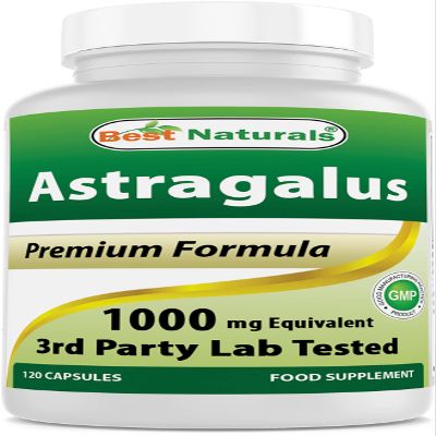 Best Naturals Astragalus Capsule, 1000 mg, 120 Count