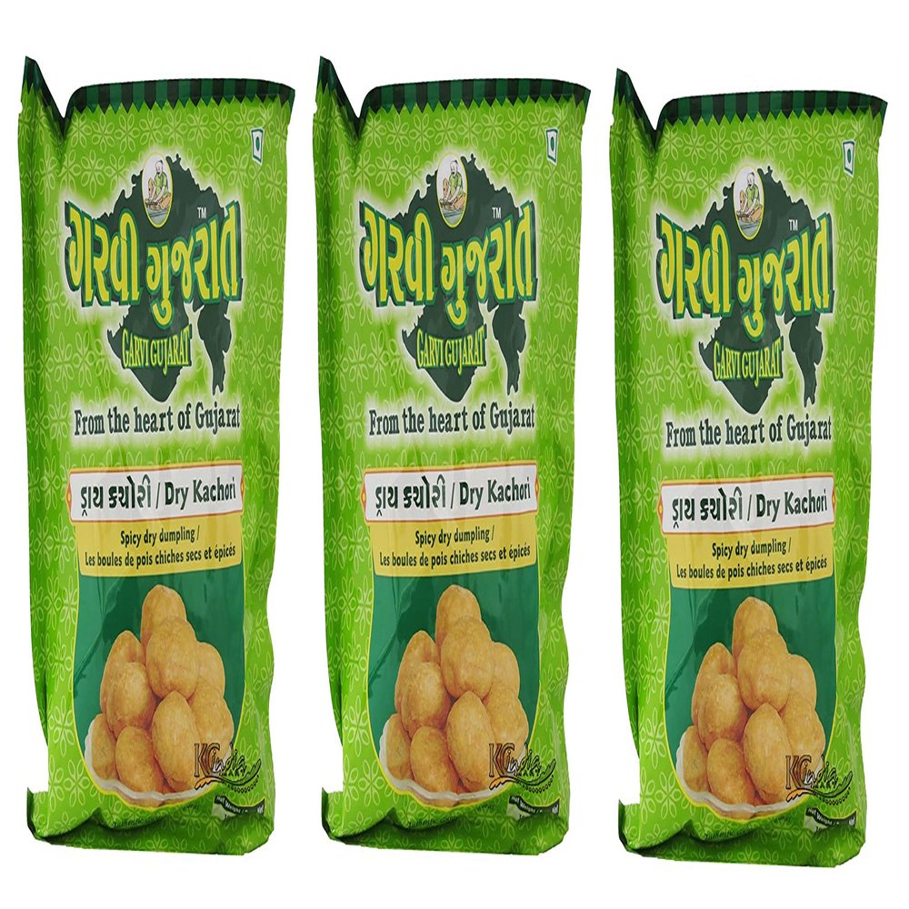 Garvi Gujarat - Spicy Dry Dumplings (Dry Kachori) - 285g (pack of 3)