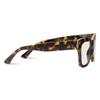 Peepers by PeeperSpecs Oprah's Favorite Women's Shine On Square Blue Light Blocking Reading Glasses - Tortoise +2.50 view 4